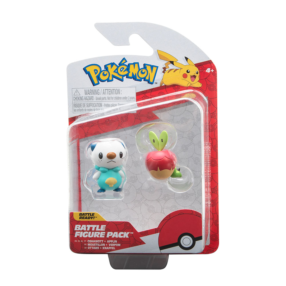 Pack 2 Figuras de Pokémon de juguete en Blister