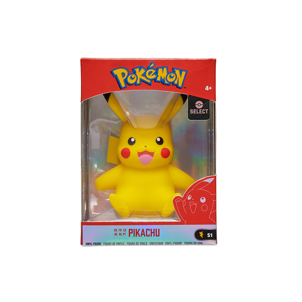 Figura de juguete Pokémon Pikachu hecha de vinilo