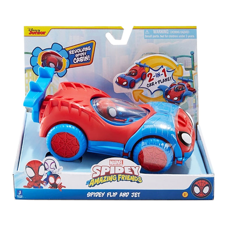 Vehículo Volador Spidey automóvil de juguete
