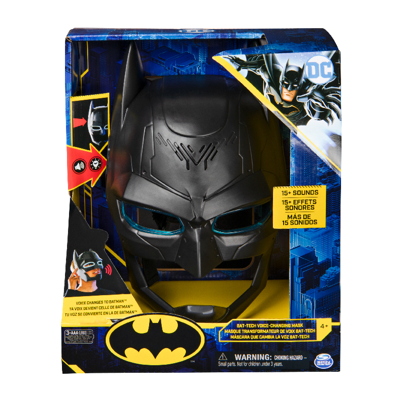 Máscara de Batman con efectos sonoros y voz