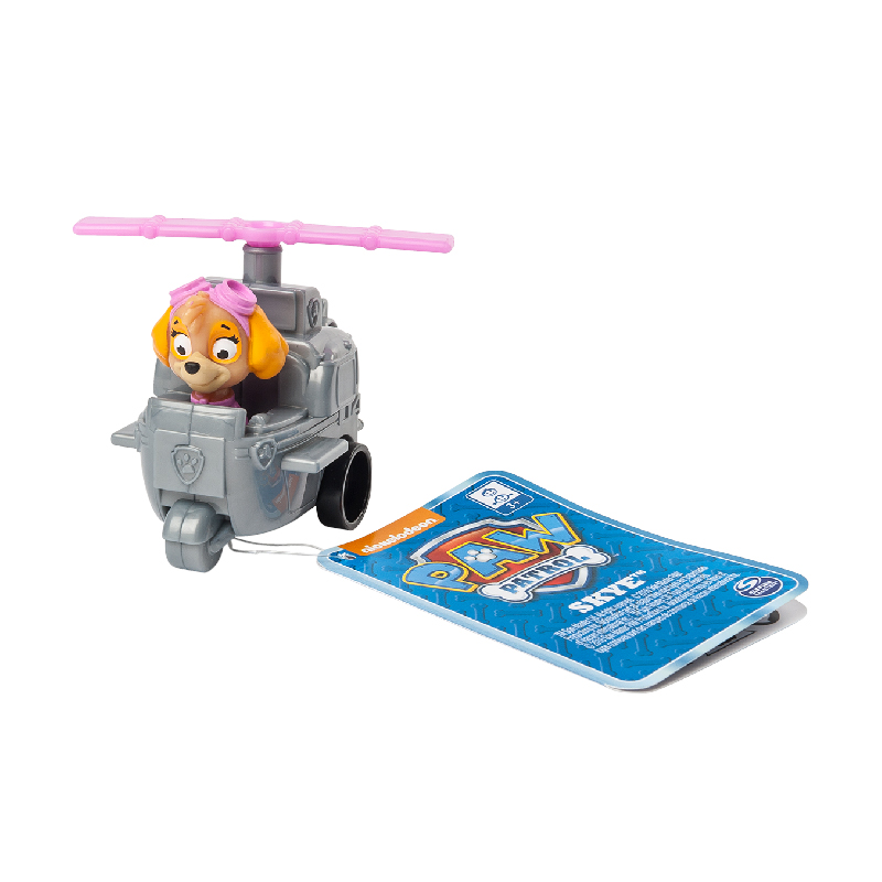 Helicoptero de juguete Paw Patrol con personaje Skye