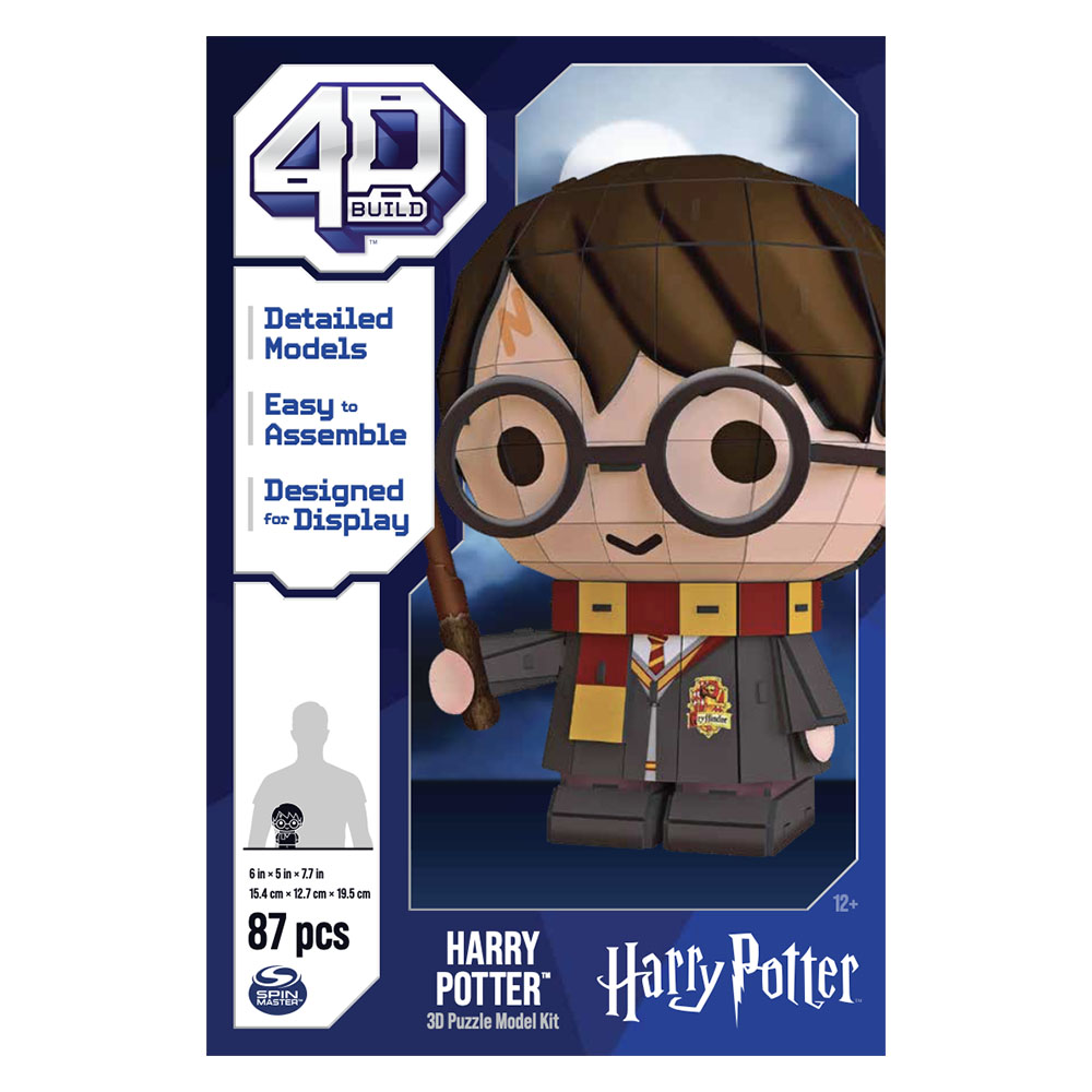 Muñeco Harry Potter para Armar de 87 Piezas